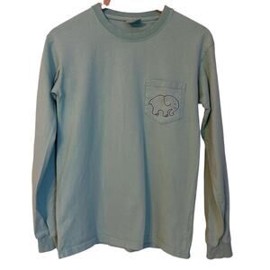 Ivory ella mint green long sleeve tshirt  size Small